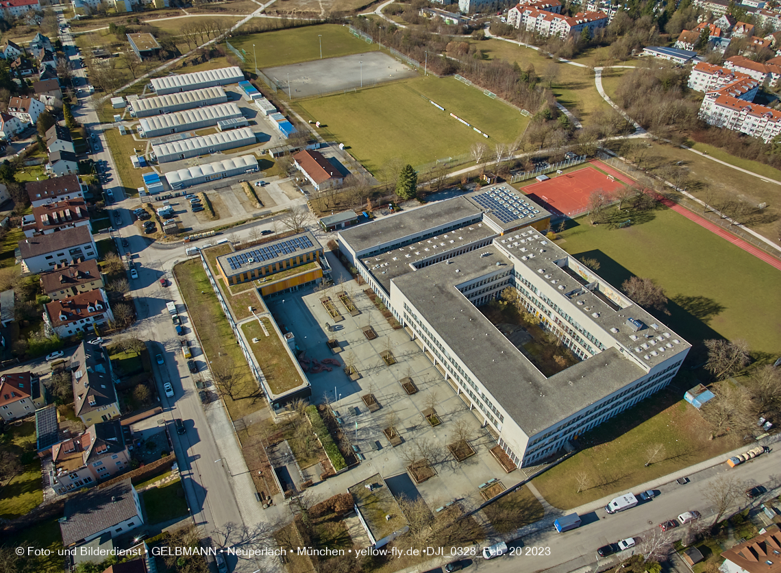 20.02.2023 -  der verschwundene Hachinger Bach in Neuperlach und Berg am Laim